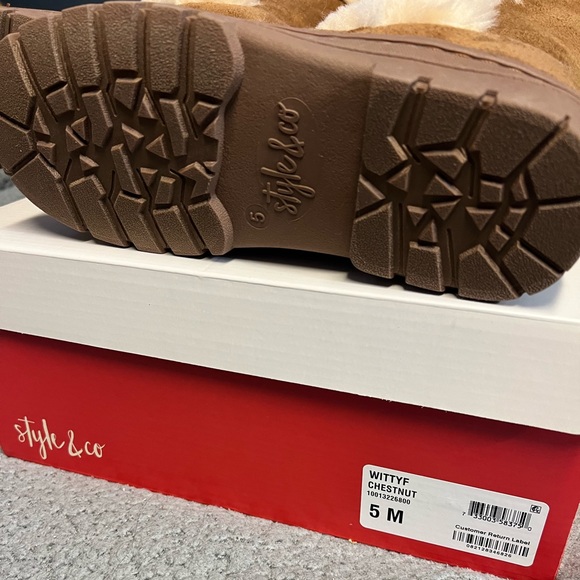 Winter Chestnut boots, Style & Co - Picture 2 of 5